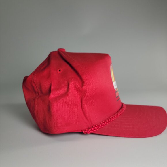 Vintage Red Dillards Making the Grade Snapback Hat - Picture 6 of 8
